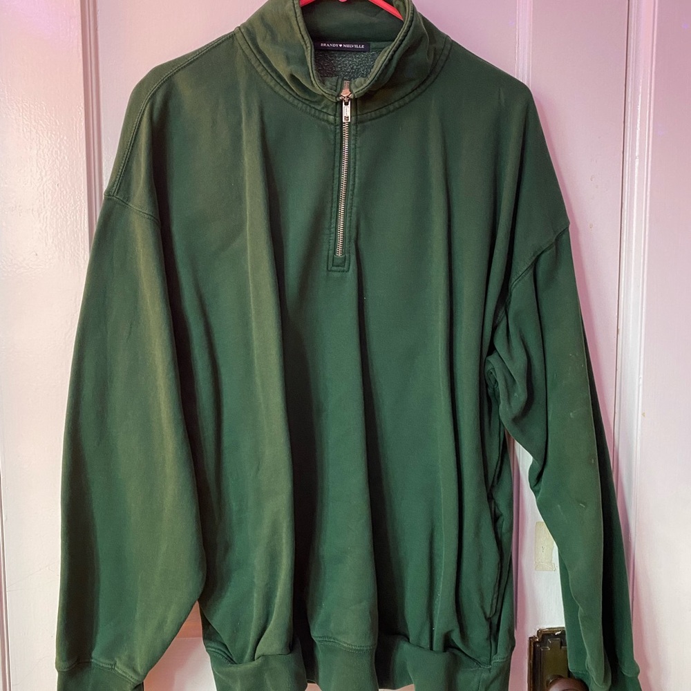 Brandy Melville quarter zip!